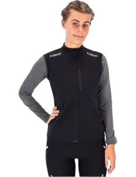 FUSION S2 RUN VEST Damen Schwarz S - Fusion - FashionsVida