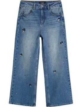 Pantalón de mujer vaquero culotte disney™ - Desigual - FashionsVida