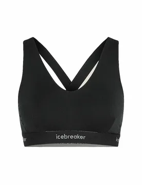 Damen Unterziehshirt Sprite Racerback schwarz M W - Icebreaker - FashionsVida