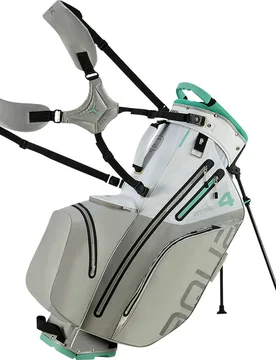 Standbag Aqua Hybrid 4, weiss/grau/mint - Big Max - FashionsVida