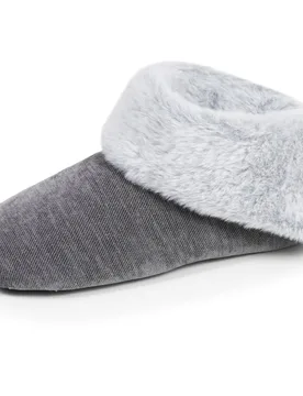 Chaussons Bottillons pailleté Gris foncé gris foncé 35/36 - Isotoner - FashionsVida
