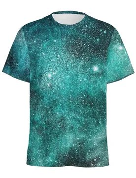 Galaxy Space 3D Printed T Shirt Men Women Summer Starry Sky Universe Graphic Tee O-Neck Short Sleeve Streetwear Psychedelic Tops - Aliexpress - FashionsVida