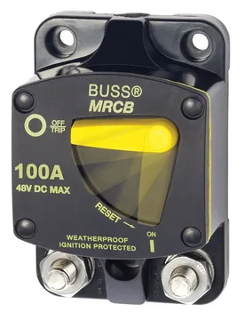 Surface Mount Circuit Breaker 100a Black One Size unisex - Blue Sea Systems - FashionsVida