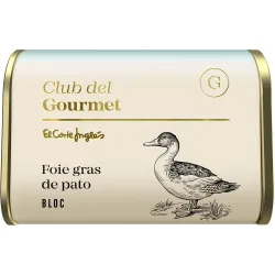 Bloc de foie gras natural de pato
