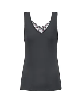 Canotta DELIGHTED thunder grey grigio 38 - Mey - FashionsVida