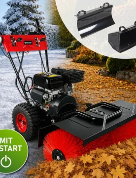 In1 Benzin Kehrmaschine 3200 ESTART - BRAST - FashionsVida