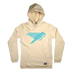 Women's Bird Logo Hoodie - Natural