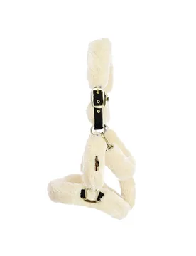 Lammfell Transport Halfter natur Full - Kentucky Horsewear - FashionsVida