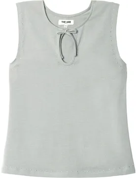 Top de mujer con cuello cut out y lazada - The-Are - FashionsVida