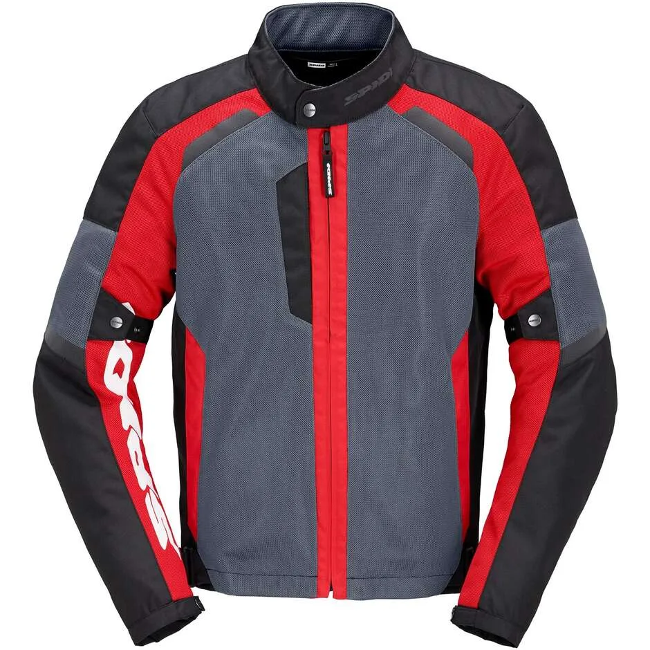 Giubbotto Moto TEK NET Rosso taglia 4XL - Spidi - FashionsVida