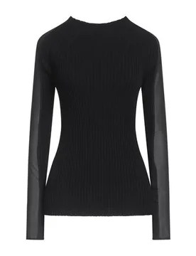 Pullover Damen Schwarz L Damen - SEMICOUTURE - FashionsVida