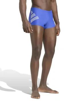 Adidas Slip De Bain Boxer Big Bars - Adidas - FashionsVida