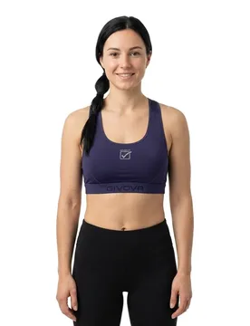Givova Top De Sport Basic Blue L - Givova - FashionsVida