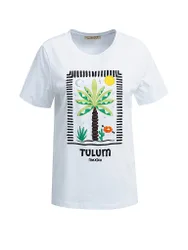 Smith&soul Camiseta blanco XS