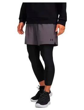 Short Vanish Woven 2.0 6´´ Black / Gray 2XL - Under armour - FashionsVida