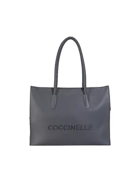 Bolso de piel - Shopper MYRTHA26 Large gris - Coccinelle - FashionsVida