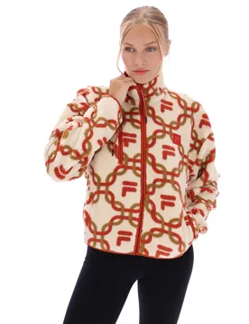 Dawn Panelled Zip Through Fleece - XS - FILA - FashionsVida