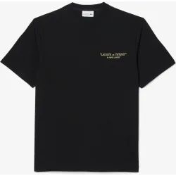 Camiseta de hombre de algodón grueso bordado en de manga corta en
