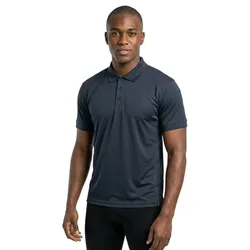 Polo à Manches Courtes Crossover 17083 Stone Gray 4XL