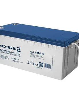 Ah Gel/agm Battery 12v Grey 522 x 240 x 522 mm unisex - Crosseven - FashionsVida