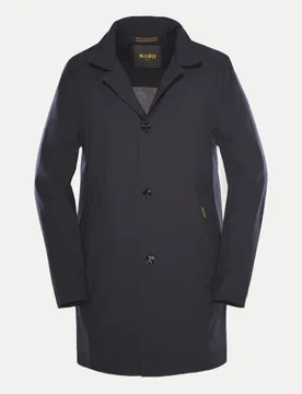 MooRER Mantel Hektor Blau 52 - Moorer - FashionsVida