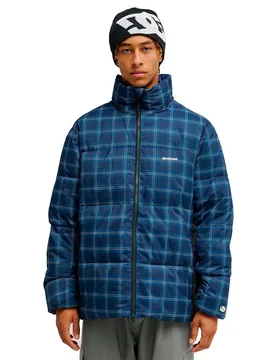 Veste Trackstar Puff Bluebird Plaid M - Dc shoes - FashionsVida