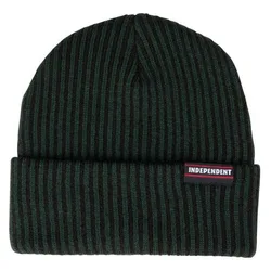 Bonnet Itc Streak Label Black / Green One Size Homme