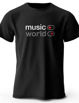 Men's Music World Printed T-Shirt 100% Cotton Oversized Classic Funny Graphic Tees for Men Women Summer Tops - Aliexpress - FashionsVida