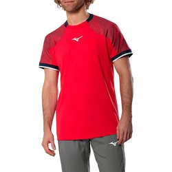 Stargazer Shadow Short Sleeve T-shirt Fiery Red S
