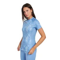 T-shirt à Manches Courtes Pro Training Poly Allure / Clear Sky M