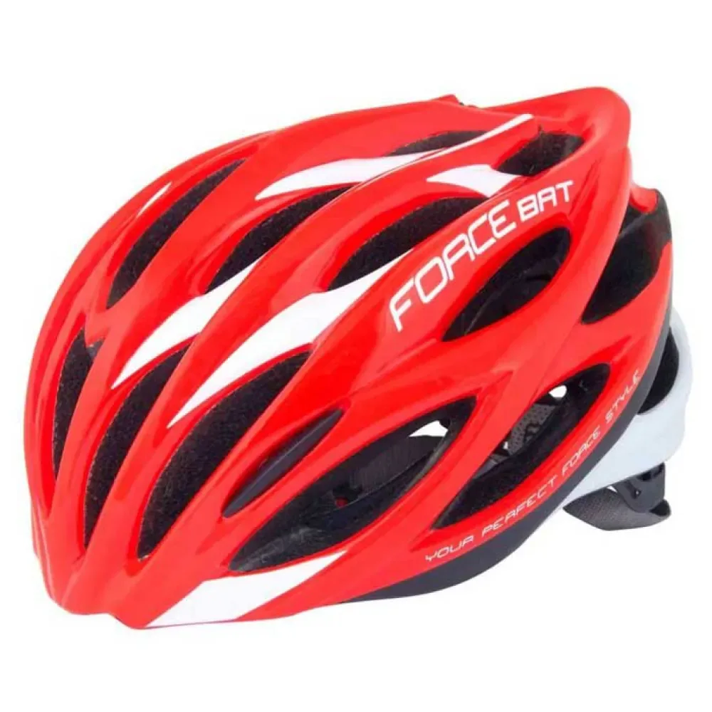 Force Casco Bat Red / White - FORCE - FashionsVida