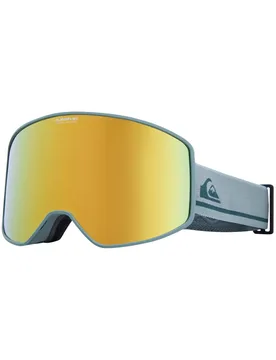 Skibrille/Snowboardbrille Storm Goggles Dark Ivy / Clux ML Gold S3 für Herren - Quiksilver - FashionsVida