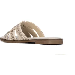 Sandalias planas de mujer de pala ancha