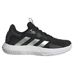 Solematch Control All Court Shoes Cblack / Silvmt / Ftwwht UK 4.5