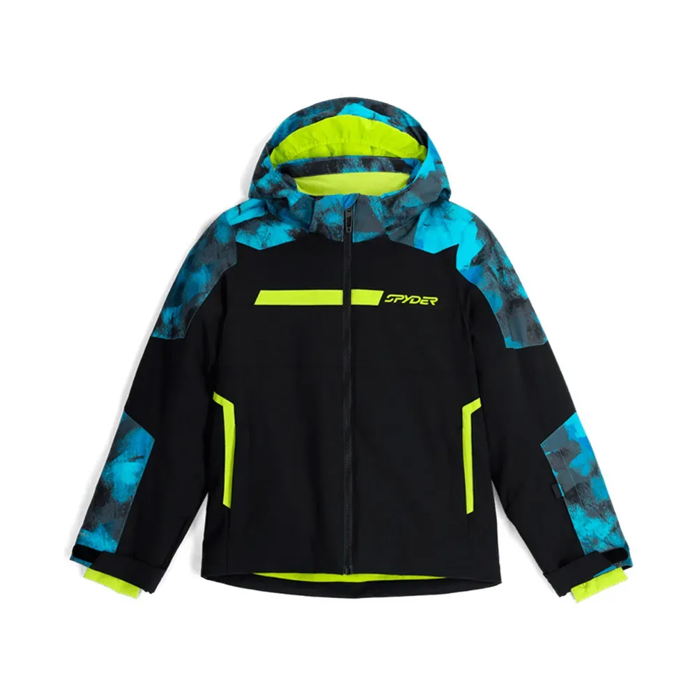 Veste Challenger Black 10 Années Garçon - Spyder - FashionsVida