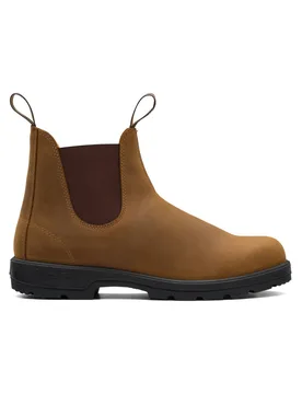Bottines en cuir - Classic Chelsea Boots Saddle Brown en Cuir - Taille 44 - Marron - Blundstone - FashionsVida