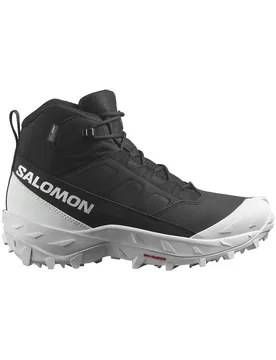 Chaussures de randonnée d'hiver - Crosstrak WP Black/Black/White - Taille 44 - Noir - Salomon - FashionsVida