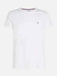Rundhals T-Shirt Weiß XXL