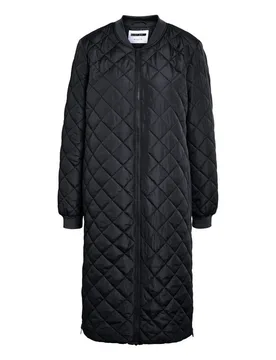 Wintermantel - NMGILLY QUILTED COAT FWD NOOS - XS bis M - für Damen - Größe M - schwarz - Frauen - female - Noisy may - FashionsVida