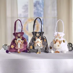 Geschenktaschen mit Engeln , 3er-Set
