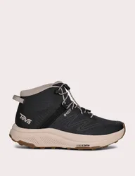 Lace Up Walking Boots Black female