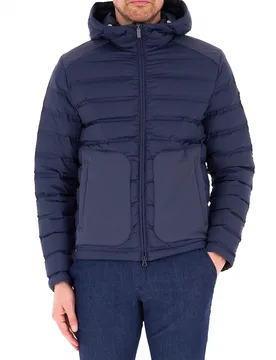 Piumino con cappuccio ORIGINALS BLU 56 - Colmar - FashionsVida