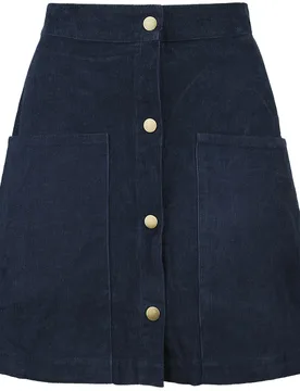 Kurzer Rock - Moxy Skirt - XS bis S - für Damen - Größe XS - blau - Frauen - female - Timeless London - FashionsVida