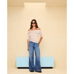 Jersey hombros descubiertos de mujer