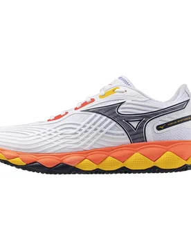 Wave Enforce Tour 2 Cc Clay Shoes White / Baritone Blue / Fiery Cora UK 7 - Mizuno - FashionsVida