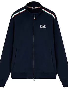 Ea7 Giacca Bomber Italian Spirit Armani Blue XL - Emporio armani - FashionsVida