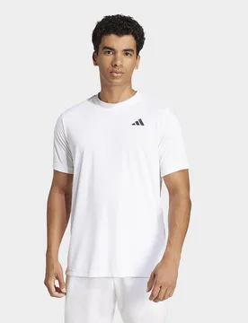 Mens T-shirt Da Tennis Club Climacool - Bianco, bianco bianco Uomo taglia XS - Adidas - FashionsVida