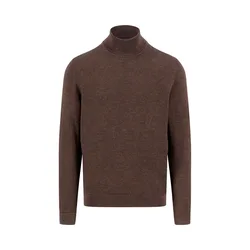 Maglione A Collo Alto 1509716 Dark Chocolate 2XL