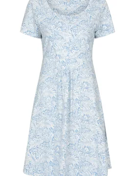 Orchid Patterned Womens UV Dress - Light Blue - Light Blue - Size: 12 - Mountain Warehouse - FashionsVida