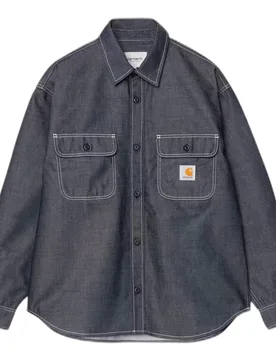 Camicia og tigan shirt jacket - blue rigid - CARHARTT WIP - FashionsVida